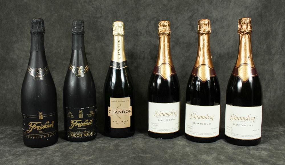 TWELVE BOTTLE CHAMPAGNE AND SPARKLING 2ed5d2