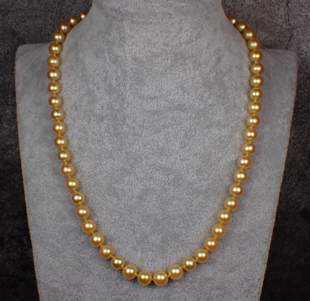 GOLDEN SOUTH SEA PEARL AND GOLD