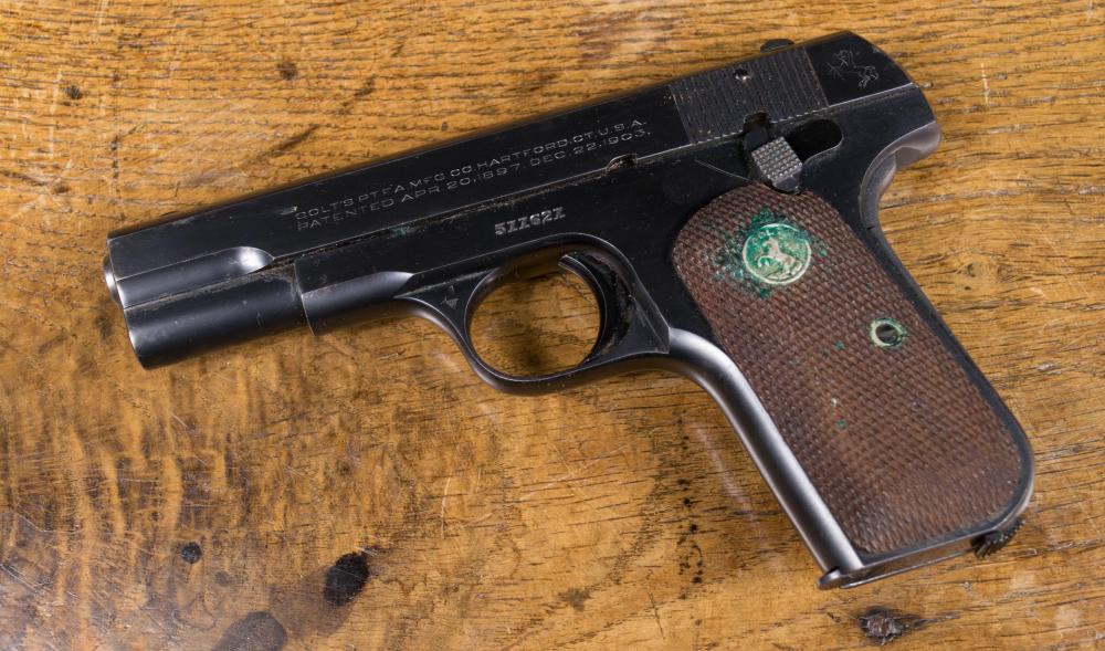 COLT MODEL 1903 HAMMERLESS POCKET PISTOLCOLT