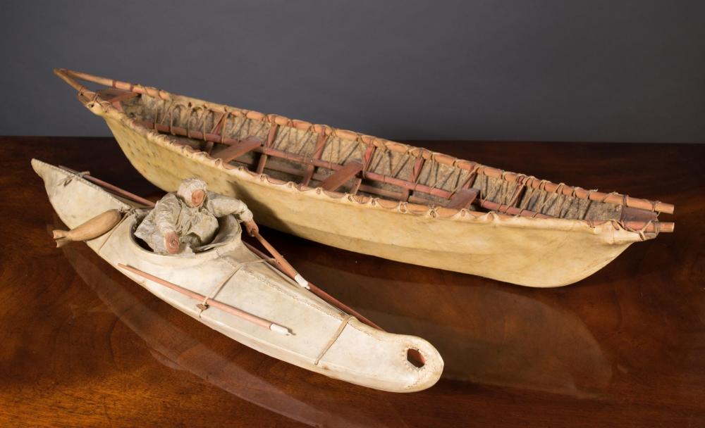 TWO NORTHWEST NATIVE AMERICAN BOAT 2ed6dd