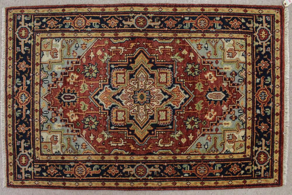 HAND KNOTTED ORIENTAL AREA RUGHAND 2ed6f5