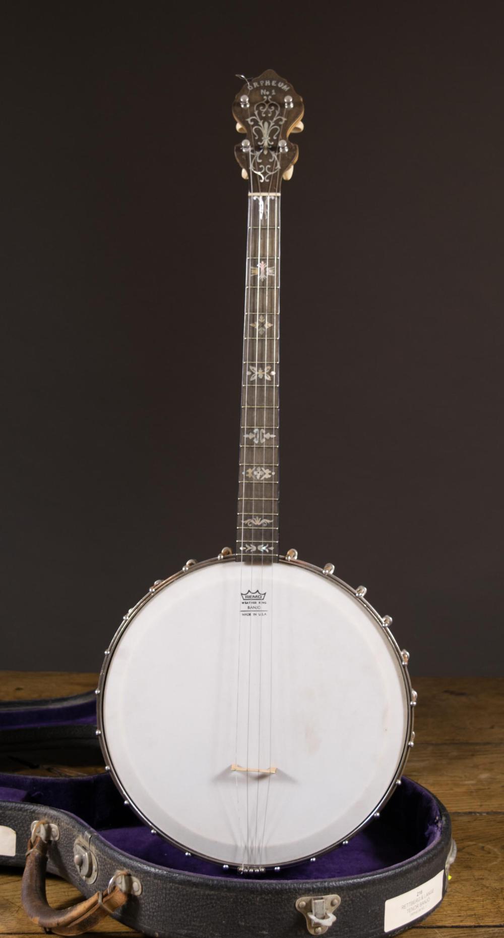 ORPHEUM NO 1 TENOR BANJO BY RETTBERG 2ed760