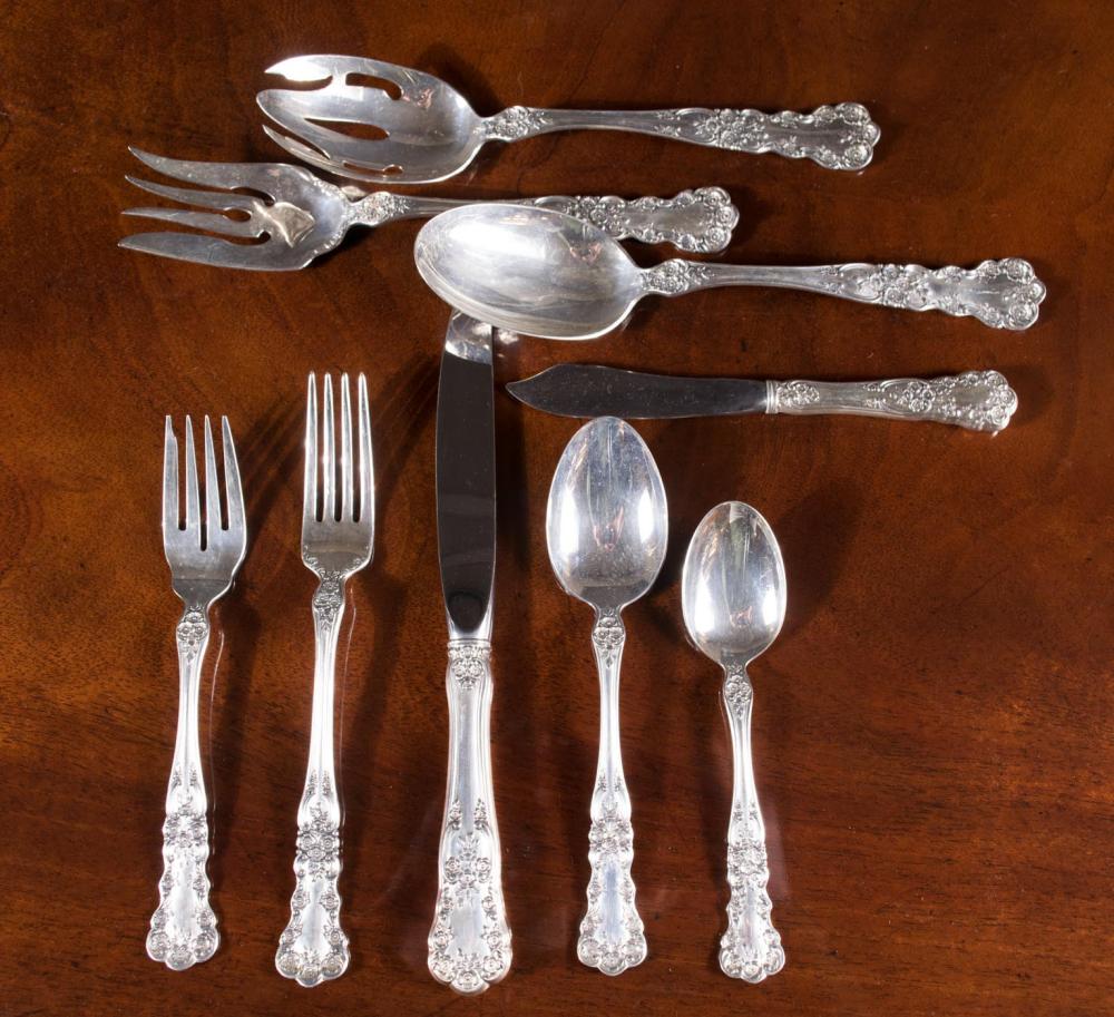 STERLING SILVER FLATWARE SETSTERLING