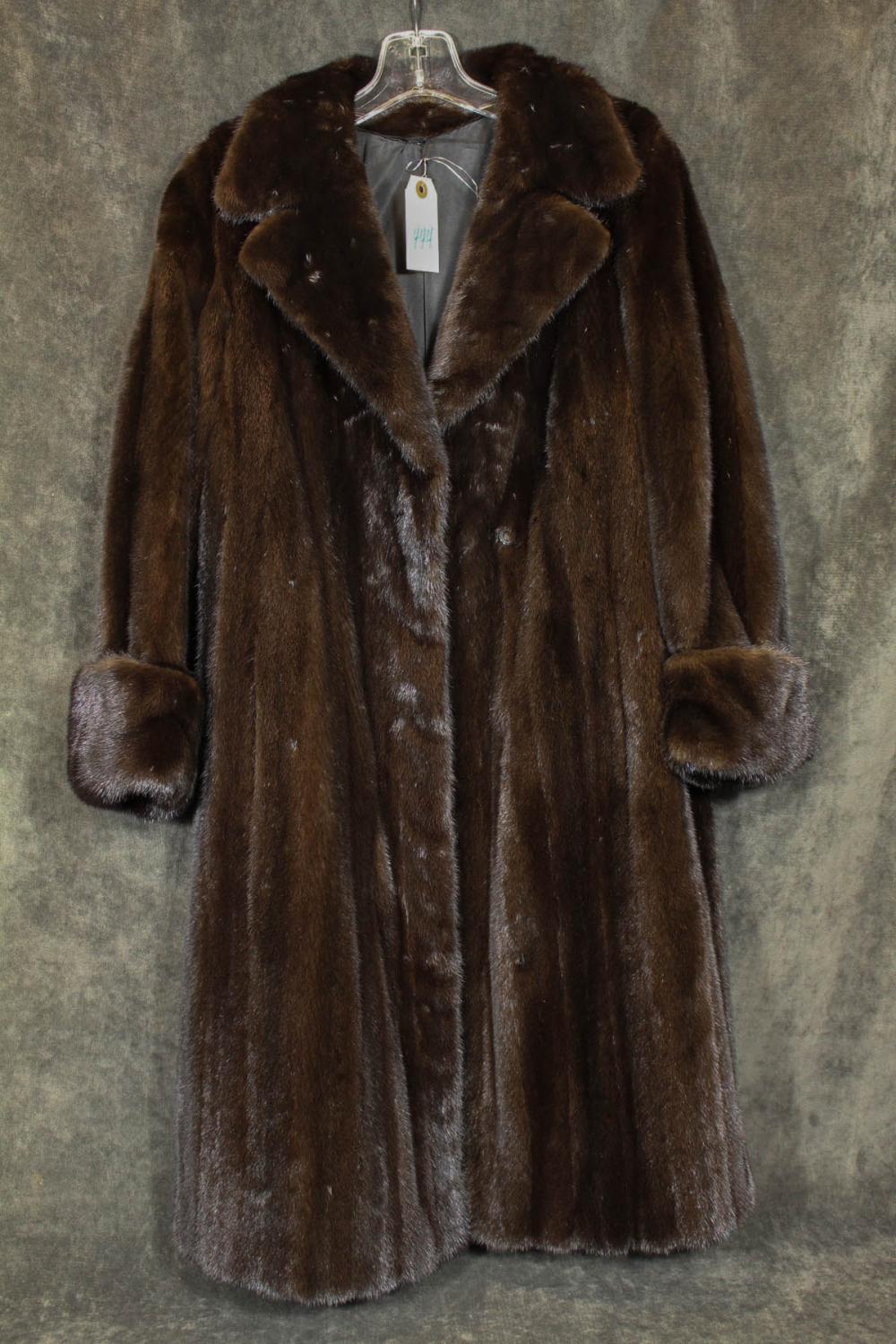 LONG RANCH MINK FUR COATLONG RANCH MINK