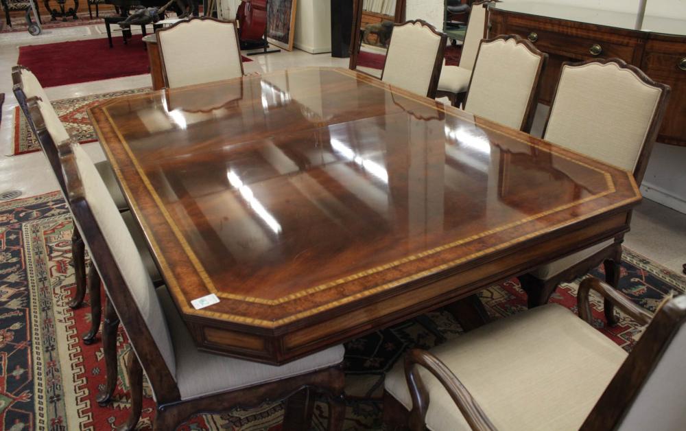 MAHOGANY EXTENDING DINING TABLEMAHOGANY 2ed7d6