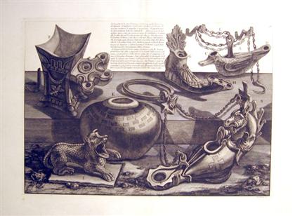 1 piece Etching Piranesi Giovanni 4ab74