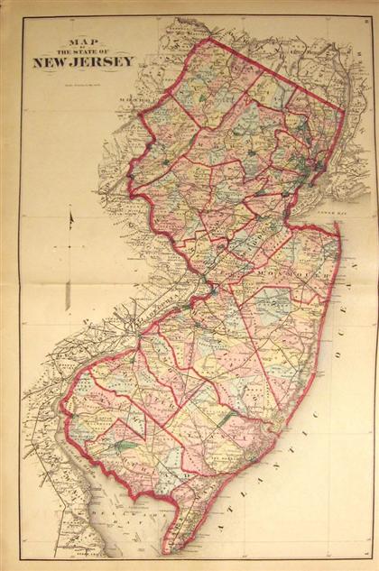 1 vol New Jersey County Atlas  4ab9e