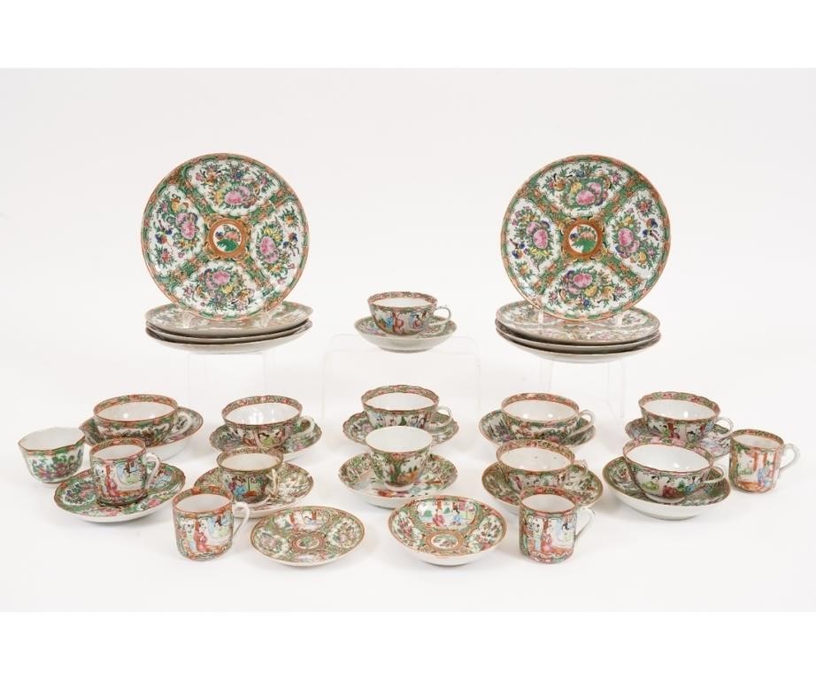 Rose Medallion Chinese porcelain tableware,