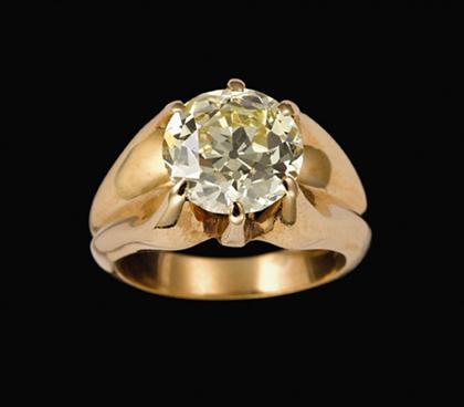 14 karat yellow gold solitaire 4abeb