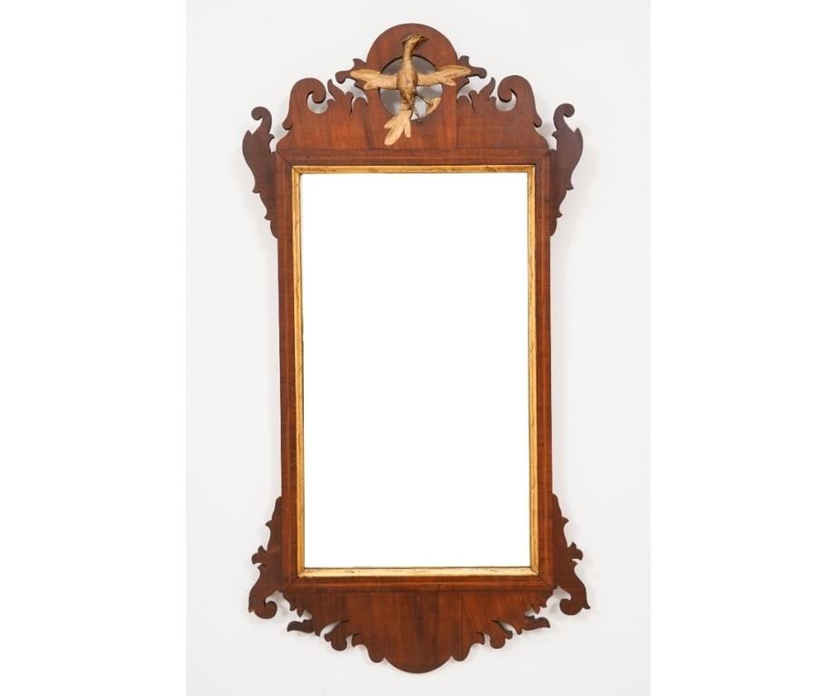 Chippendale mahogany mirror circa 2eb7a6