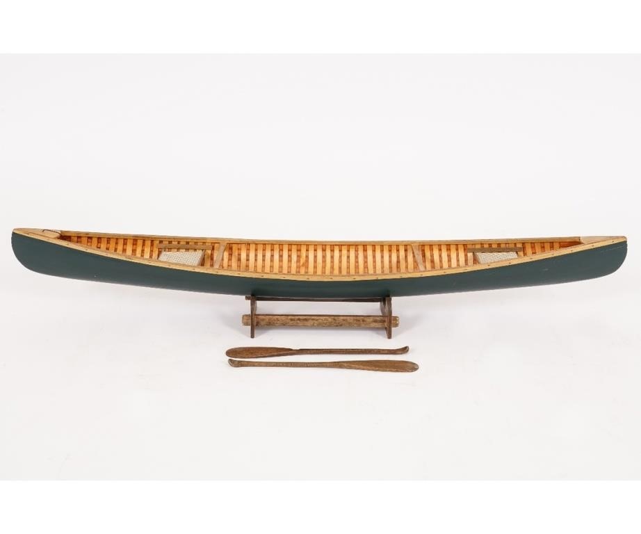 Early Canoe model in the Old Town canoe