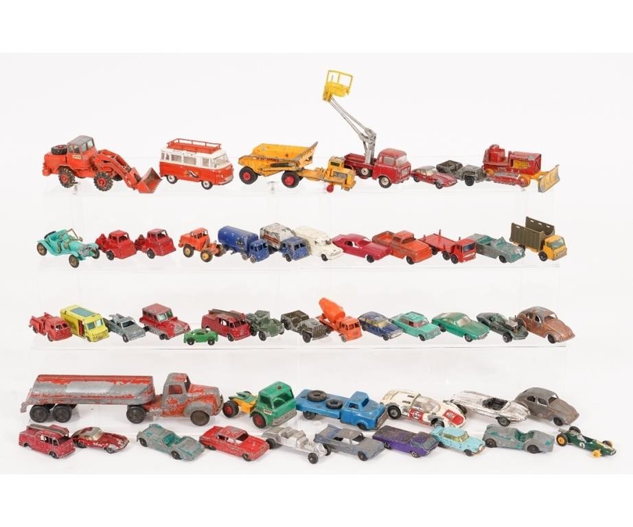 Grouping of metal toys by Corgi, Lesney,
