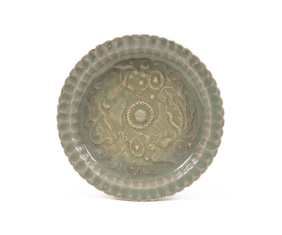 Chinese Song dynasty green glazed