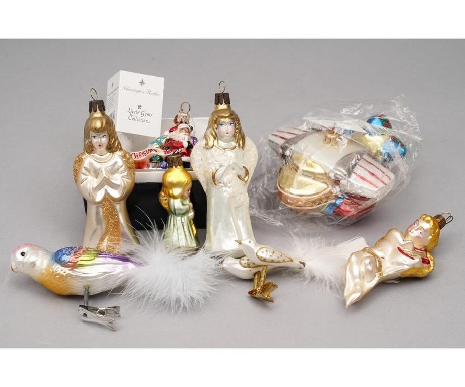 Christopher Radko ornaments from the