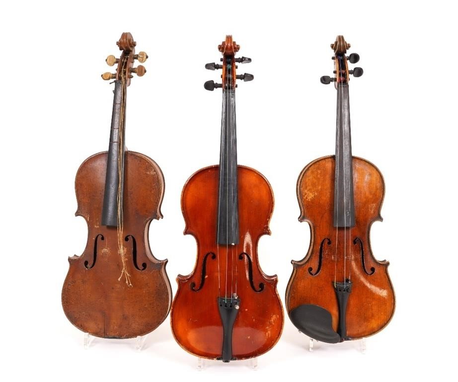 Three Italian violins Provenance  2eb96b