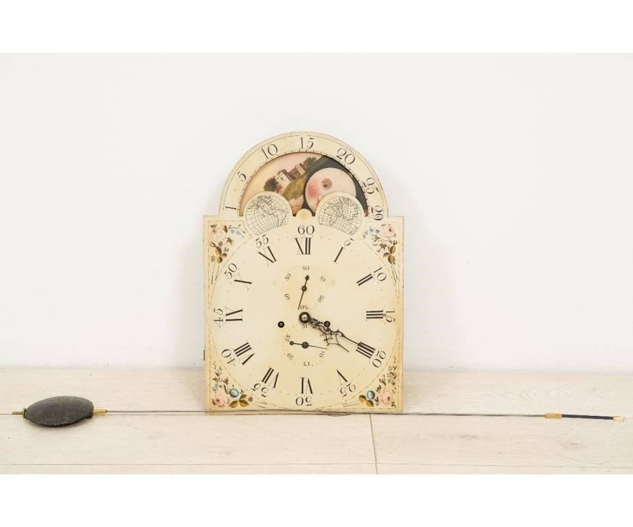 Tall case clock 8-day movement with