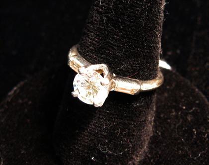 Platinum and diamond engagement