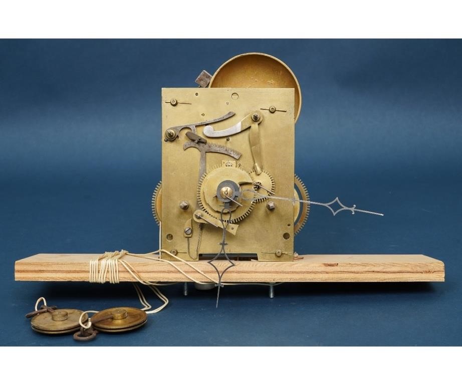 18th c. English 8-day bell strike mechanism