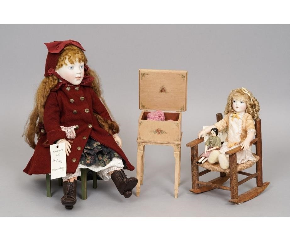 '"Mirabelle with Shop" artist doll