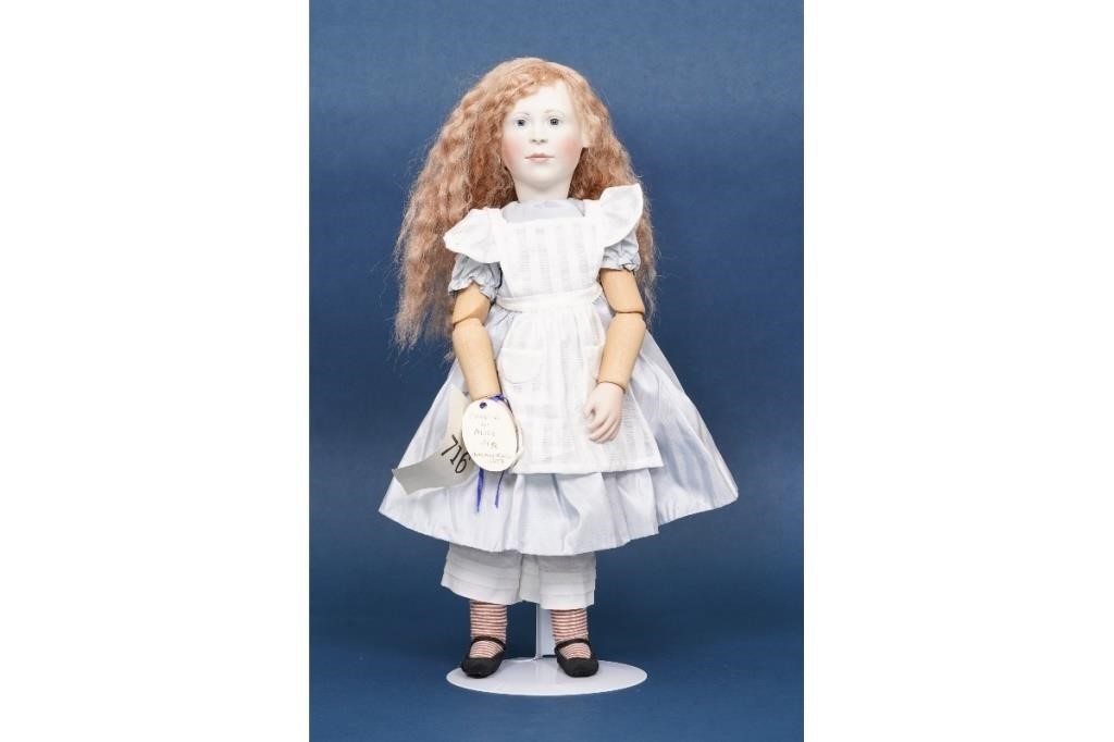 "Jessica as Alice" artist doll