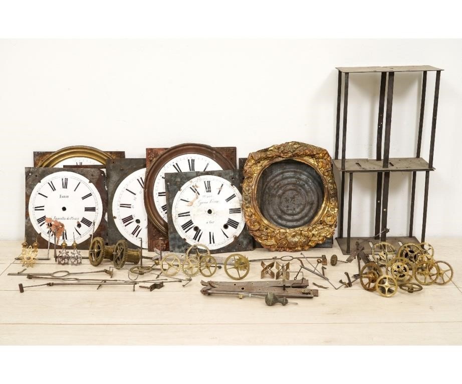 Two disassembled Morbier clock 2eb9f3