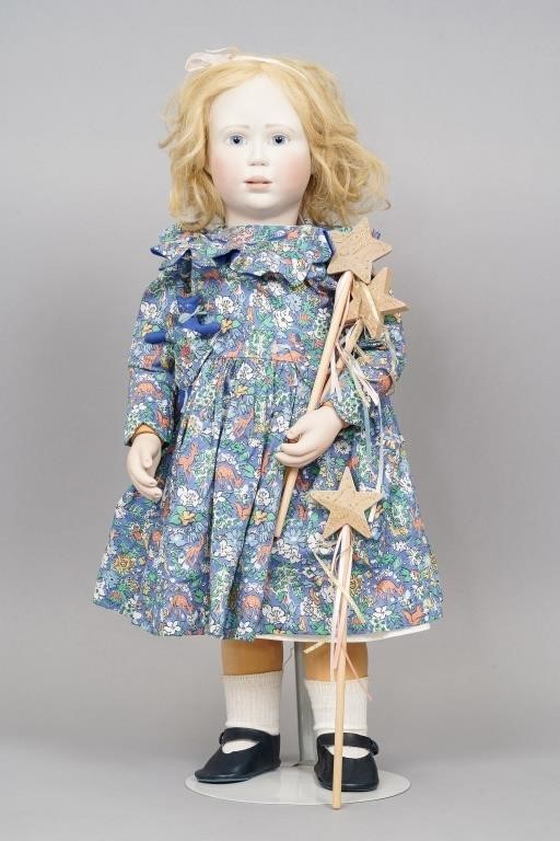 Sophy Denim art doll by Lynne & Michael