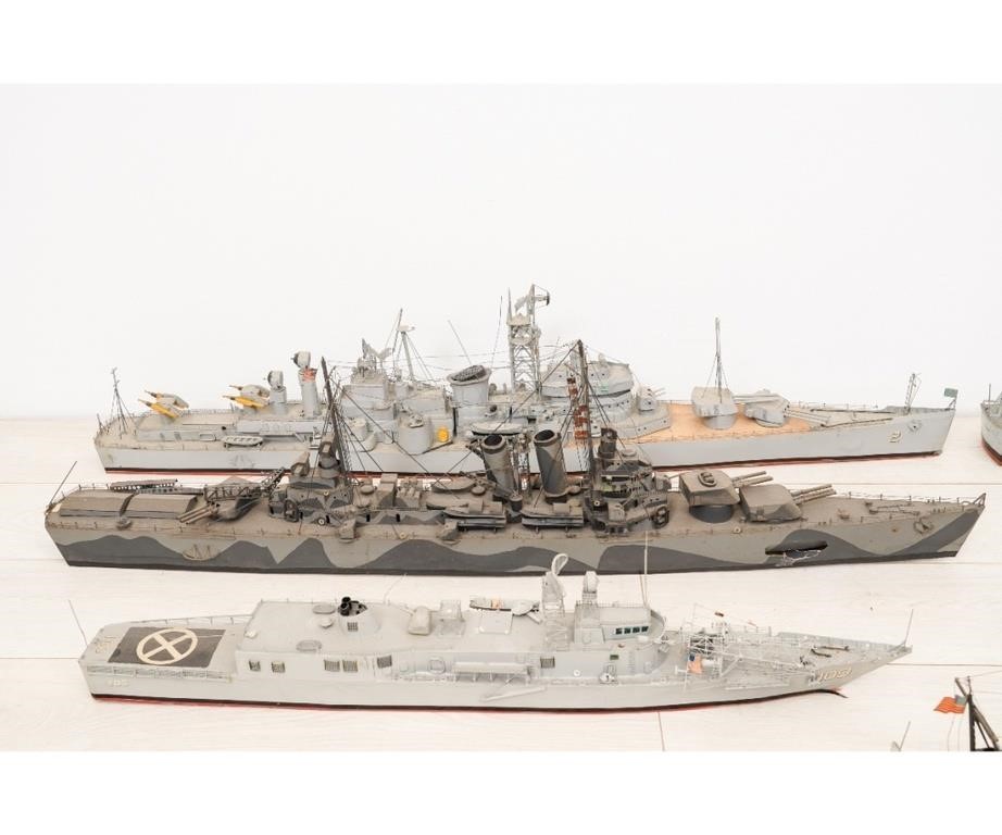 U S Naval Fleet scratch built 2ebb2f