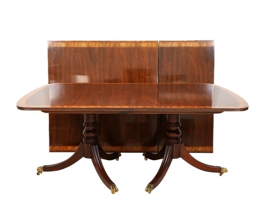 Henredon mahogany banquet table