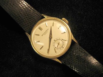 Gentlemans 18 karat yellow gold cased