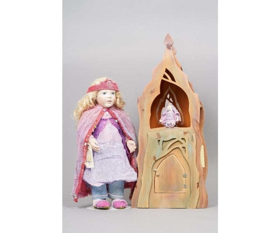 Esme with Fairy Castle artist doll