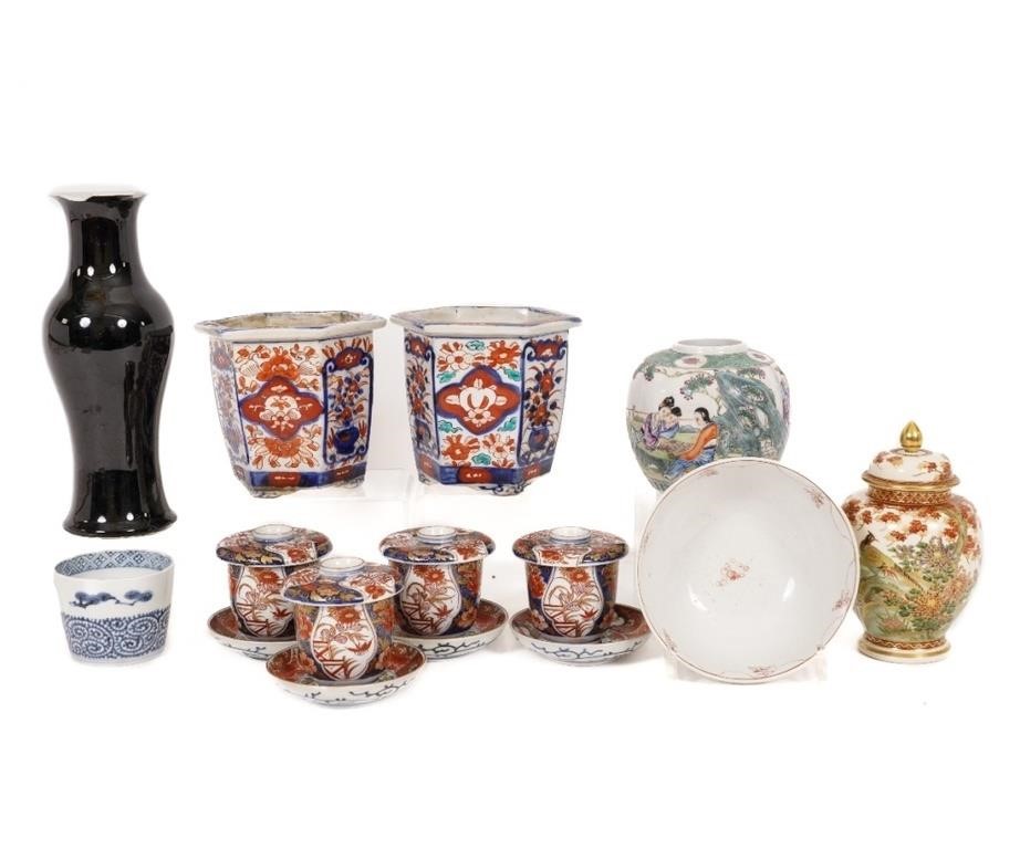 Asian porcelain tableware to include