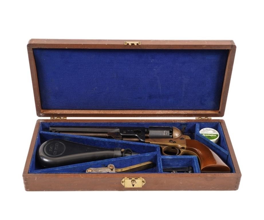 Navy model 1851 firearm, .36 cal black