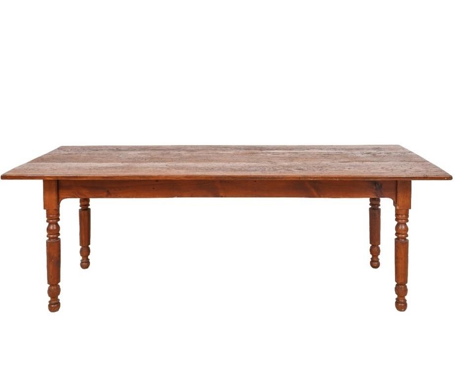 Pine and chestnut harvest table,