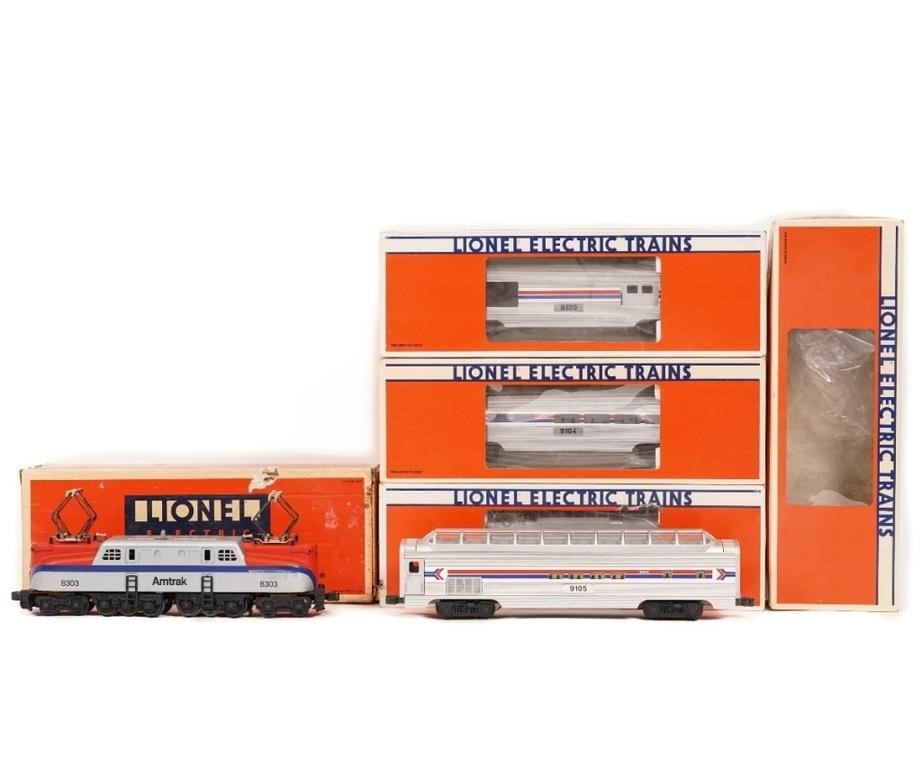 Lionel electric train set, 1988,