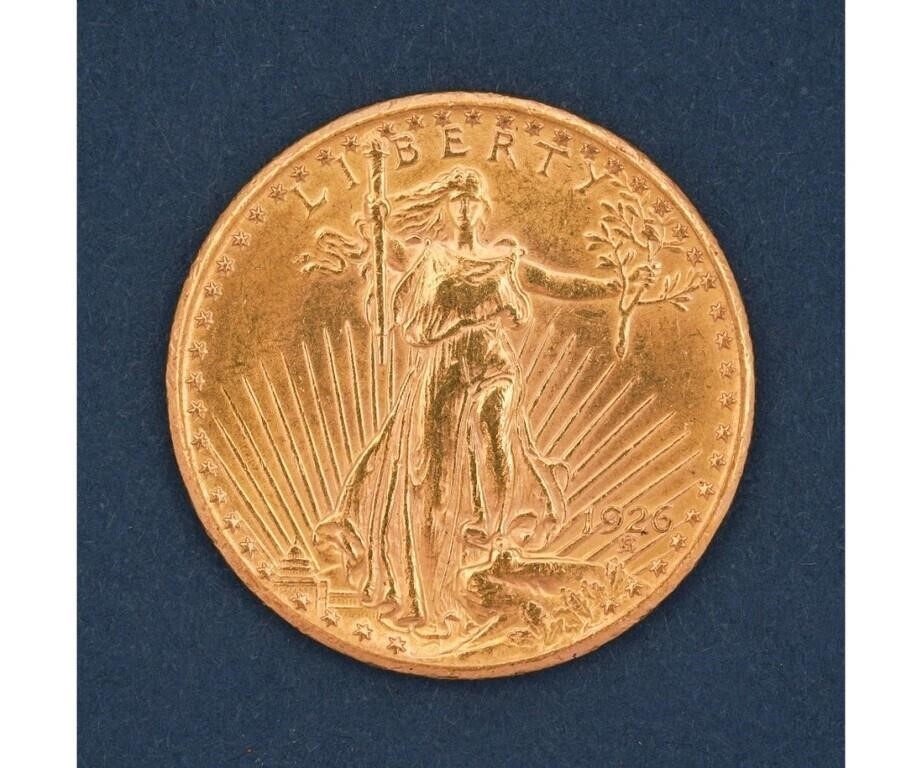 1926 Saint-Gaudens twenty dollar