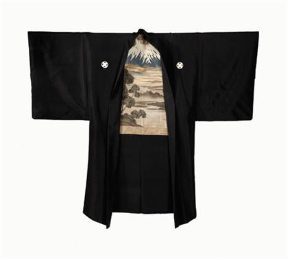 Two kimonos One shorter in black  4ac7f