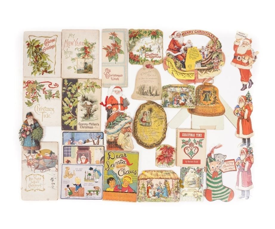 Collection of early paper Christmas 2ebd2f