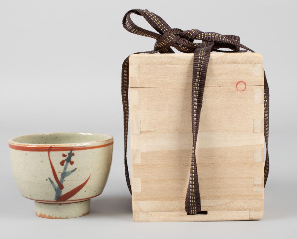 HAMADA SHOJI GLAZED STONEWARE YUNOMI