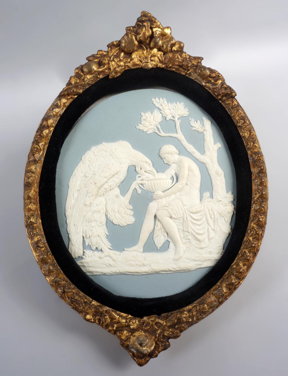 WEDGWOOD BENTLEY JASPERWARE PLAQUE 2ebe35