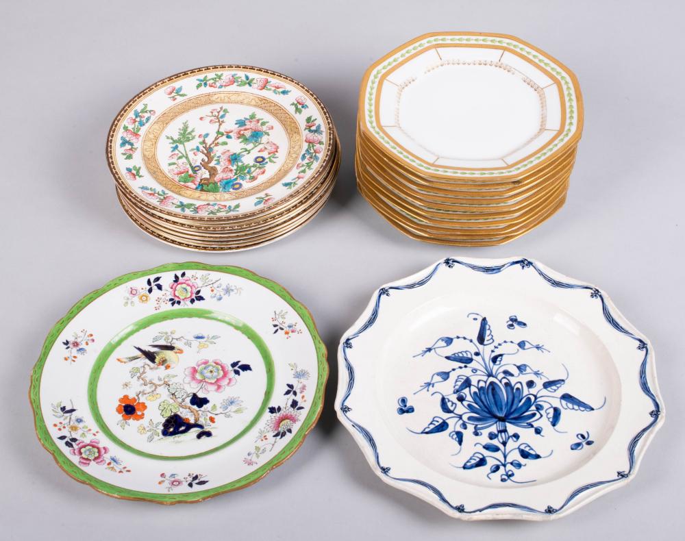 COLLECTION OF LIMOGES AND ENGLISH