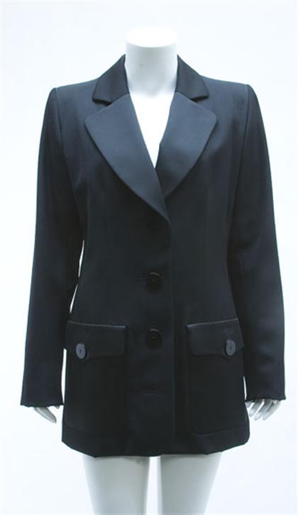 Black Yves Saint Laurent tuxedo 4aca7