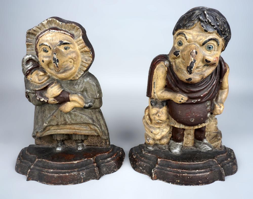 PUNCH AND JUDY CAST IRON STOPSPUNCH