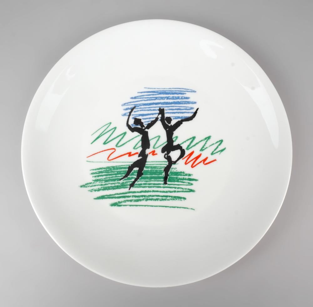 LIMOGES PORCELAIN PICASSO PLATELIMOGES