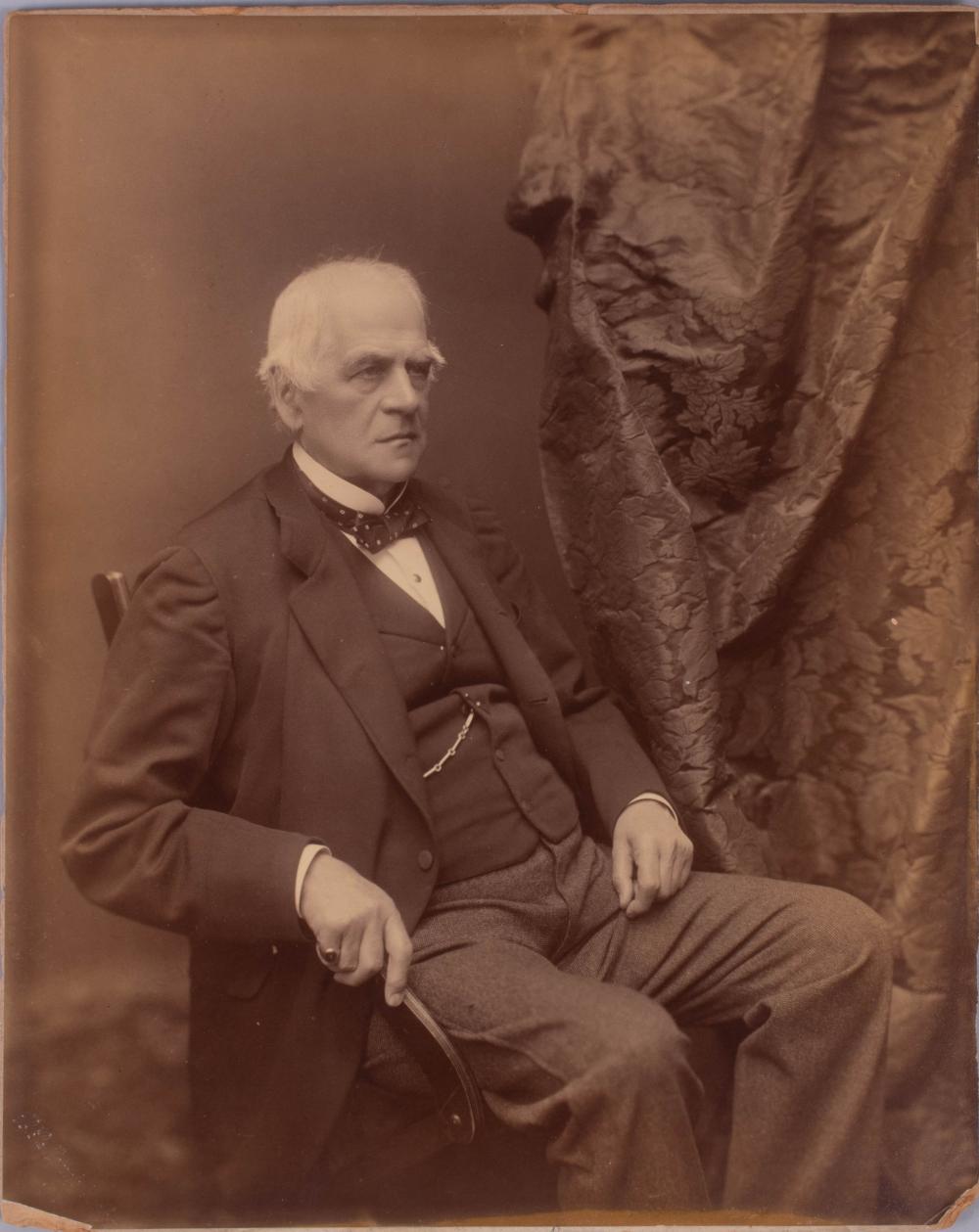 STUDIO PORTRAIT OF JUNIUS MORGAN 2ebf9b