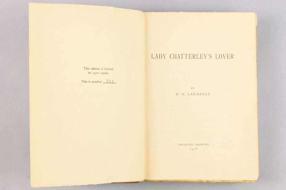 D H LAWRENCE LADY CHATTERLEY S 2ebfdd