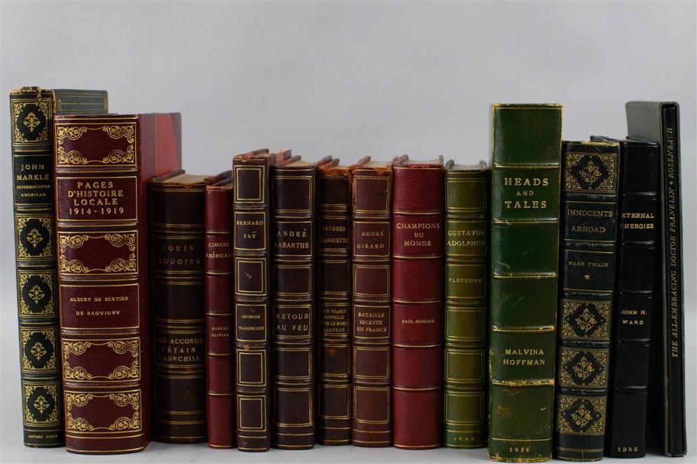 GROUP OF DECORATIVE BINDINGS MOST 2ebfec