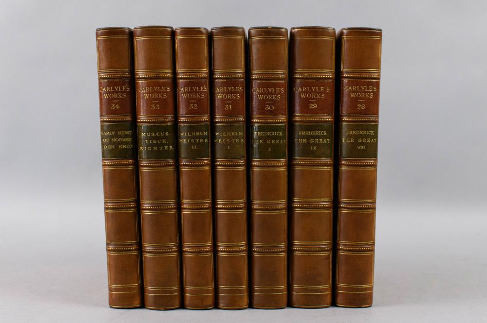 THOMAS CARLYLE'S COLLECTED WORKS.