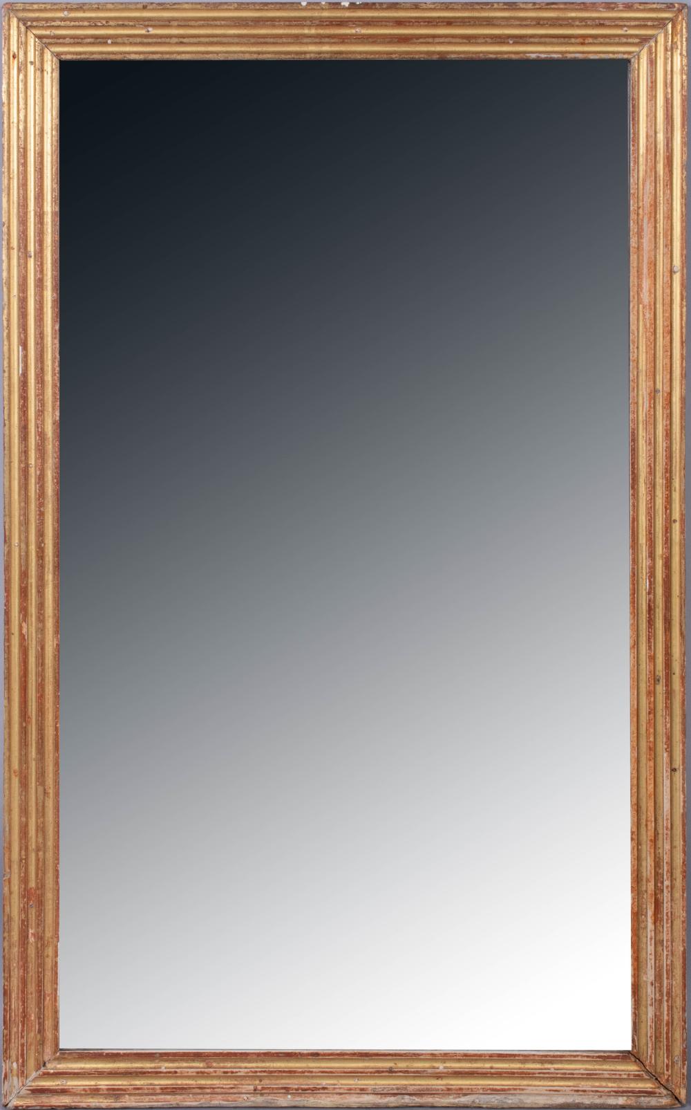 REGENCY GILTWOOD MIRROR, EARLY