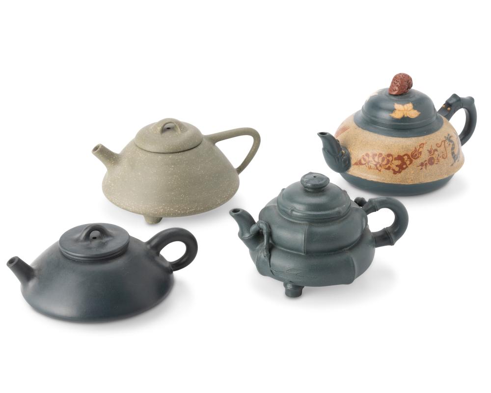 A GROUP OF YIXING ZISHA CERAMIC 2ee7f0