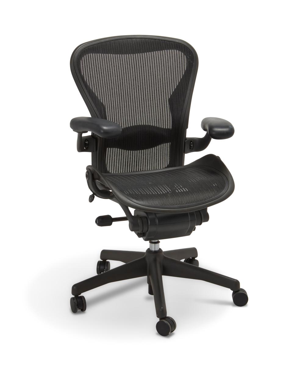 A HERMAN MILLER AERON DESK CHAIRA